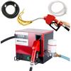 CHIMHOON Pompa diesel autoadescante da 230 V, 60 l/min, 550 W, pompa diesel autoadescante, con tubo e contatore