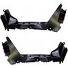 Generic Coppia di staffe di supporto per paraurti posteriore per Ford Fiesta II 2008-2013