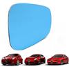 Esselle Parts Specchio Retrovisore per Alfa Romeo Giulietta Destro Lato Passeggero Termico Riscaldato, Vetro Ricambio Esterno con Piastra ABS, Montaggio Plug & Play