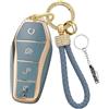 XENDRO Custodia per chiave auto adatta per BYD Atto 2, Dolphin, Denza D9, Sealion