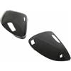 MTPIVFD Calotta Specchietto Retrovisore Per VW Per Golf 8 MK8 R Per GTI Per W/Lane Assist 2020-2022 Ala Laterale Specchietto Retrovisore Custodia Copertura Accessori Auto(Carbon Fiber Look)