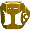 DKICBNJ Protezione Serbatoio Olio Per XCape 650 650X X-Cape X Cape 2022-2025 XCAPE 700 XCape700 2024 2025 Serbatoio Liquido Freni Posteriore Protezione Della Copertura