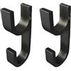 Generico Porta Ombrelli per Auto 2Piece, Ganci Ombrello Baule Auto con clip robusta, clip organizzatore di stoccaggio per visiere console sedili passeggino e sedia a rotelle