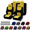 Bocguy Set Coprisedili Auto Universale, 5 posti Copri Sedile Auto | Coprisedili Auto Universale, 5 posti Copri Sedile Auto, Tutte le Stagioni, Idrorepellenti, Traspiranti, Resistenti e Lavabili