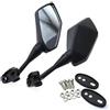 JSRVQKMS specchietto manubrio specchietti Per Yamaha YZF600 YZF R1 R6 R3 R125 R25 R15 2003 2004 2005 2006 2007 2008 2009 Specchio moto retrovisore laterale(Carbon fiber)