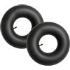 Generico Set 2 Camere D'Aria Auto - 260 X 85 Mm Gonfiabili Pezzi Riparazione | Camere Aria Pesanti Veicoli Camion | Trasporto Manutenzione Ruota Industriale Carrello Elevatore Rimorchio Nero