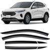 CLIM ART Deflettori Compatibile con Ford Kuga 19-26 (III) - Adesivo 6Pz