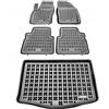 MOTOS Set di tappetini in gomma e tappetini per il bagagliaio per Ford C-Max I/II 2010-2010 Migliorate il vostro comfort di viaggio con il tappetino antiscivolo per auto - tappetino per auto per tutte