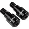 GUYANA Accessori Manubrio Per YAMAHA TMAX530 TMAX 530 2006-2016 2015 2014 Moto 22 MM Manubrio Manopole Estremità Tappo Di Copertura(Black)