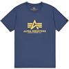 Alpha Industries Maglietta Basic Uomo New Navy