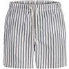 JACK & JONES Jpstmaui Dawn Wash Stripes Swim Shorts, Celestial Blu, M Uomo