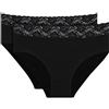 DIM Slip Maxi in Cotone Femminile Donna x2