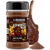 GRIGLIARE DURO ITALIAN HARDCORE BARBECUE Cowboy Rub 160g GRIGLIARE DURO - Mix Spezie Caffe e Cacao Gusto Intenso - Paprika Affumicata Pepe Nero Aglio in Polvere - Insaporitore Manzo Maiale Pollo - Made in Italy