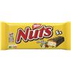 Nuts Nestlé Nuts, Barretta di cioccolato alla nocciola con ripieno al caramello, HazelNuts integrale e deliziosa crema caramellata, ricoperta di cioccolato al latte, confezione da 1 (5 x 30 g)