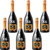 Generico Quadra Franciacorta QBlack Brut, Box 6 Bottiglie