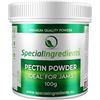 Special Ingredients Polvere di Pectina 100 g Qualità Premium, ideale per la preparazione di confetture, marmellate, chutney, gelatine di frutta e ripieni per torte, europeo, senza OGM, senza glutine