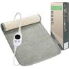 GOTCOZY Termoforo Elettrico multiuso 30x60cm,Coperta Elettrica Lombare Grigio