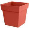 Aleppo Home Vaso quadrato - EDA - Toscana - 40 cm - 38 L - Zona di ritenzione id