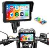 CAMECHO [2026 NUOVO] CAMECHO Wireless Carplay Moto Schermo, IP68 Touchscreen da 5 pollici Navigatore GPS Auto con Portatile Senza Fili CarPlay & Android Auto Impermeabile Touchscreen Bluetooth