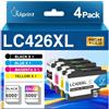 Uiprint LC426XL LC-426XL Cartucce compatibili per Brother LC426 LC426VAL