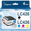 Uiprint LC426 Cartucce d'inchiostro Compatibili per Brother LC-426 LC426VAL