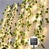 A.bigwhale Catena luminosa per esterni, a energia solare, con 60 LED, resistente alle intemperie, impermeabile, 8 modalità, per balconi, esterni, per giardino, terrazza, stanza, feste, decorazione