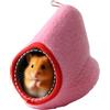 Generic Amaca per criceti fantasia - Soffice sospeso, comodo in peluche con ganci, materiale durevole lavabile, casetta sospesa per criceti dorati e piccoli animali domestici | Accessorio decorativ