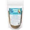 Susan Müller Farina di larve di mosca soldato nera per uccelli (farina di insetto) - Snack naturale ricco di proteine e calcio - per canarini, jigger e parrocchetti - Sacchetto con zip da 190 g