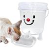 Generisch Distributore di acqua per cani, a prova di perdite, grande capacità, distributore automatico di cibo per gatti, per ricaricare, mangiare, bere, cuccioli, gattini, animali, casa, interni, esterni