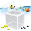 Generico Box da riproduzione 'acquario - scatola di isolamento in rete per pesce di pazzi e bambini, vivaio con ventose | Divisore del serbatoio per pesci per allevamento sicuro, Nursery Incubator Net per