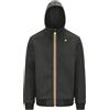 K-WAY Uomo K-way Felpa Full Zip Cappuccio Rainer Spacer