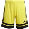 adidas SQUADRA25 SHORT KIDS, boxer bambino Unisex - Bambini, team yellow/black,
