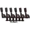 Guyker Accordatori di bloccaggio per chitarra (6 per destra) - 1:18 Pro Lock String Tuning Key Pegs Machine Head Set di ricambio per ST TL SG LP Style Folk Classical Acoustic Electric Guitar (GK11SP,
