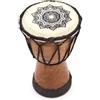 ANCIENT WISDOM Djembe tamburo fatto a mano - 15 cm