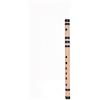 TreegoArt Flauto professionale accordato in bambù naturale, scala D, Bansuri, lunghezza 33 cm