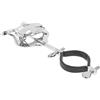 Cabilock Porta Spartiti Supporto per Banda di Marcia in Metallo Argento per Tromba Leggero e Resistente Clip Sicura e Design Elegante per Esibizioni
