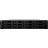 Synology Server NAS Synology RackStation RS3618xs Armadio (2U) Intel® Xeon® D D-1521 8 GB DDR4 0 TB DiskStation Manager Nero [RS3618XS]