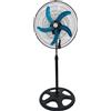 Bleker GAM Ventilatore a Piantana 3 IN 1 55/65 W con Pale in Alluminio, 3 Velocità, Altezza Regolabile 125-130 cm COD HSS58M05