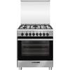 Glem Gas GLEM_GAS SA765MI6 CUCINA 70X60 CL.A5F F.E. INOX FORNO VENTILATO