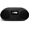 PHILIPS TAZ6000 BOOMBOX DAB+/CD/MP3/AUX 8W (4W RMS) BT 6.0 AURACAST