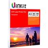 Uinkit Lucidi per lavagna luminosa, fogli trasparenti di pellicola OHP in formato A4 per stampante laser e fotocopiatrice A3 x 50 Sheets