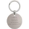 Handmade Codice Morse Portachiavi in acciaio inox personalizzato messaggio segreto pelle e acciaio fatti a mano