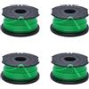 Fengfire 4 bobine di filo A6486 compatibili con tagliabordi Black and Decker GL7033 GL9035 GL8033, 4 pezzi,