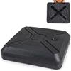 RELAX4LIFE Base per Ombrellone da Giardino con Ruote, Supporto per Ombrellone Riempibile con Acqua 78kg/Sabbia a 125 kg, Adatti per Ombrelloni con Base a Croce