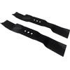 perfektGarten 2 lame per pacciamatura per tosaerba da 43 cm, compatibile con Husqvarna McCulloch Jonsered 5810835-01 581083501