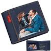 Amlion Portafoglio Uomo Personalizzato con Foto, Regalo Festa del Papà Regali Personalizzati RFID Card Protection