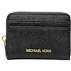 Michael Kors Jet Wallet Set Black Leather 12 x 8 x 2.5 cm