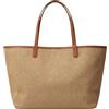BATA Shopper bag da donna in rafia naturale elegante e capiente