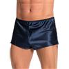 Satini Boxer Uomo in Raso Senza Patta, Blu Notte, L