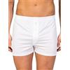 ZD ZERO DEFECTS Boxer Uomo - Cotone Mercerizzato - Premium Colore Nero e Bianco bianco 60 IT-M